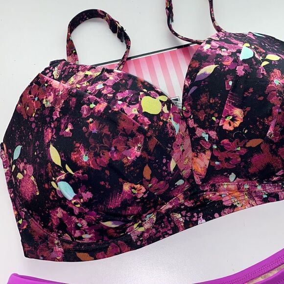 36DD/XLarge ViCTORIA SECRET SWIMSUIT 2 PC bikini New - Picture 4 of 7